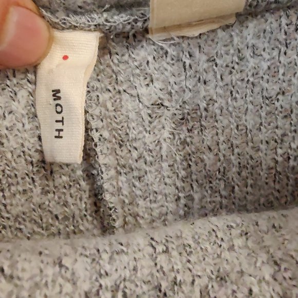 COPY - Moth by ANTHROPOLOGIE Eira Turtleneck Sweater Dress with Ruffle - Picture 4 of 7